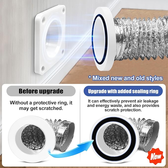 Magnetic Dryer Vent Coupling, Magnetic Dryer Vent Connector Kit - Image 6