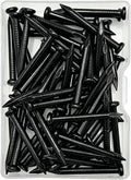 63Pcs 1-1/4 Inch Black Concrete Nails, Hardened Masonry Nails by ELOOGAA