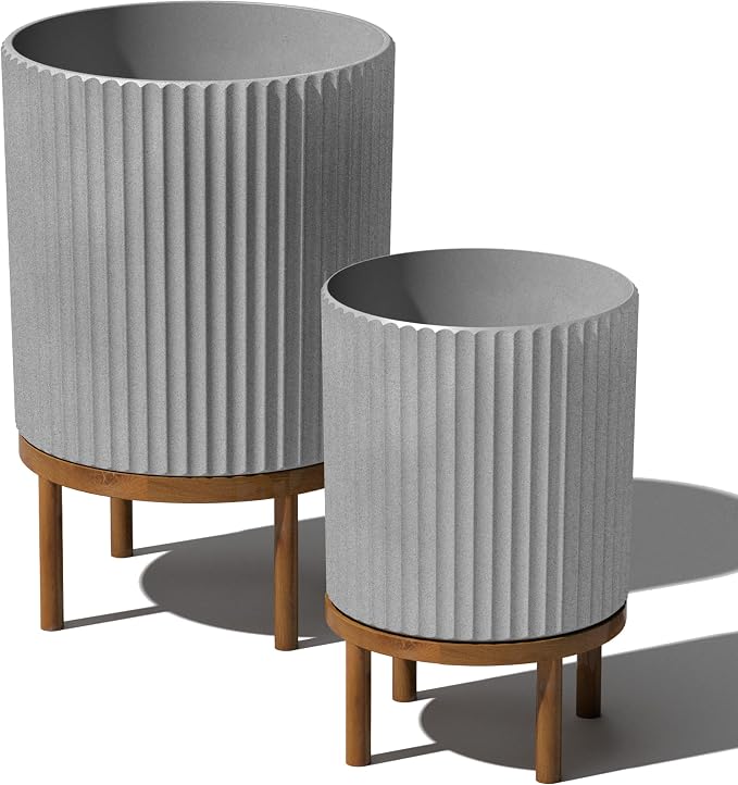 Veradek Demi Series Raised Duo Planters by VeradekOutdoor