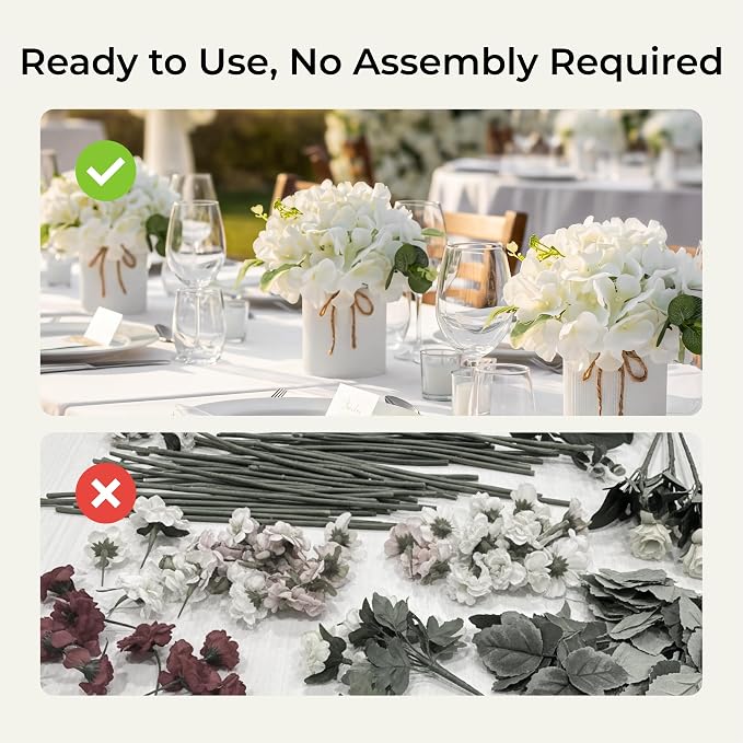 Auihiay 10PCS Flower Centerpieces - Image 5
