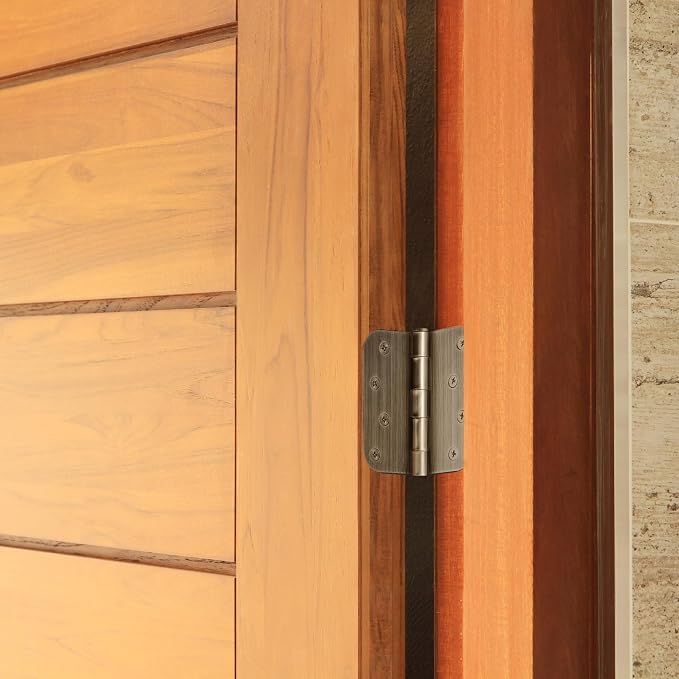 Design House Interior Door Hinge, Antique Brass | 5/8" Radius, Traditional - Image 10