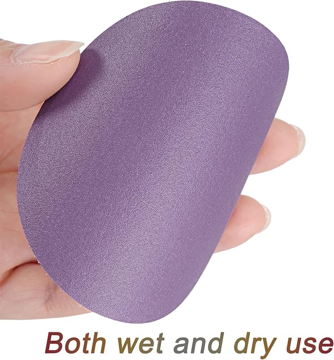 uxcell 30Pcs 3-Inch Purple Sanding Discs 400 Grits Hook and Loop Professional - Image 3