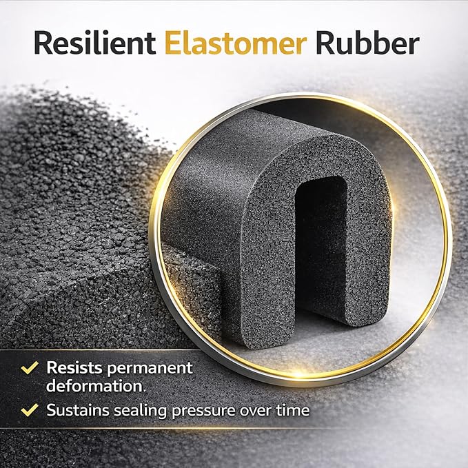 Basement Door Seal Kit for Bilco & Gordon – Replacement Weatherstrip Set - Image 2