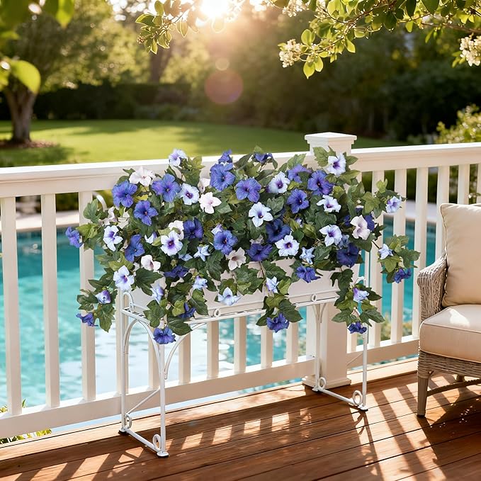 Ammyoo Artificial Fake Petunia Flowers - Image 6