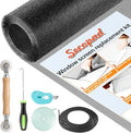 Secopad Window Screen & Screen Door Mesh Repair Kit, 48 in x 118 in, Tearproof by Secopad