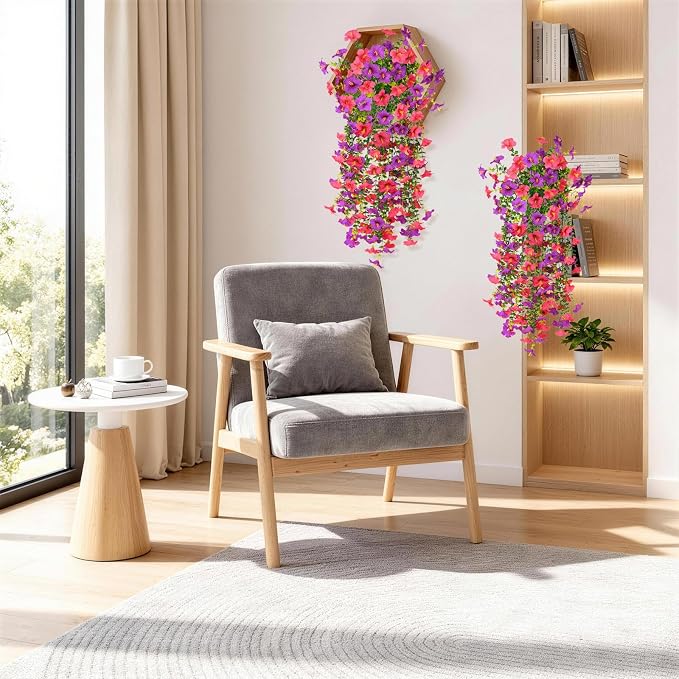INQCMY Artificial Fake Flowers Plants - Image 5