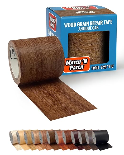 MATCH 'N PATCH Wood Grain Repair Tape by MatchNPatch