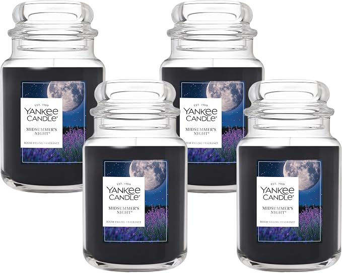 Yankee Candle Mid Summer's Night, Scented Candle, 22oz Large Jar by Unknown