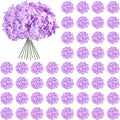 Auihiay 64Pcs Hydrangea Artificial Flowers, Home Party Baby Shower DIY Wedding by Auihiay