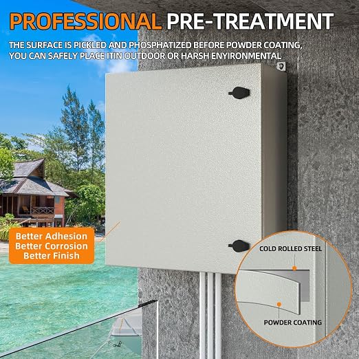 Metal Enclosure, IP65 Waterproof Electrical Box - Image 3