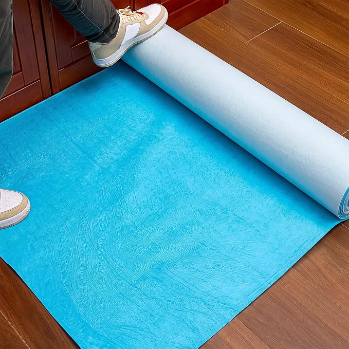 WaterproofAnti-Slip Self-Adhesive Carpet，Floor Protection, 147 Feet by Amylove