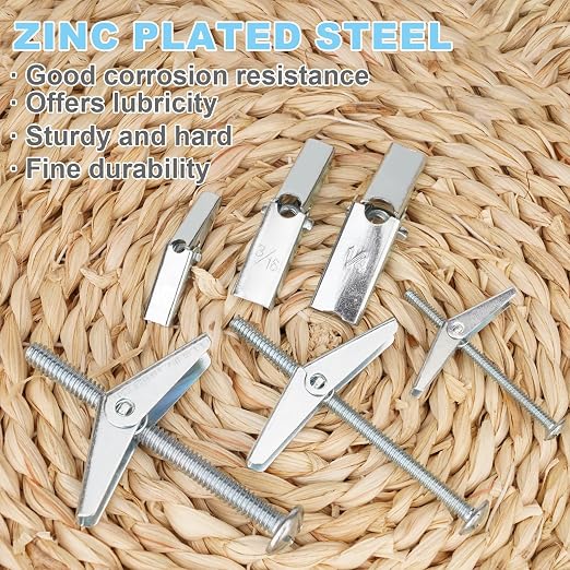 48Pcs Hollow Wall Anchors 1/8” Heavy Duty Butterfly Anchors - Image 6