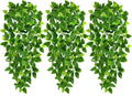 CEWOR 3pcs Fake Hanging Plants for Room Decor, 3.6ft Artificial Ivy Pothos Vine by CEWOR