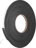Kikerike Self Adhesive Foam Tape Weatherstrip 1/4In x 1/8In x 26Ft High Density by Kikerike