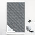 Window Insulation kit, 3-Layer Cotton Thermal Insulated Window Cover 47 Inch x by Hlimior