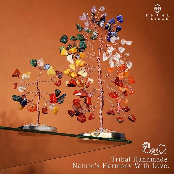 Set of 2 Crystal Trees Unique Birthday Gifts - Image 6