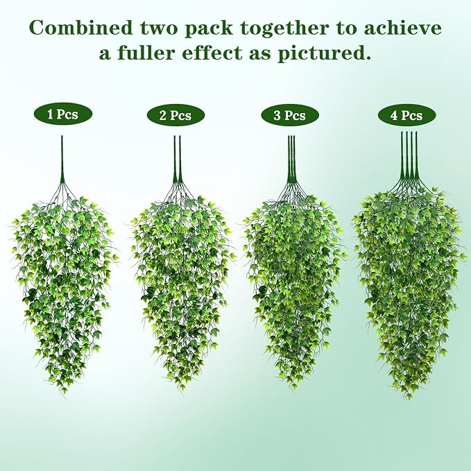 Artificial Hanging Ivy for Outdoors - Image 6