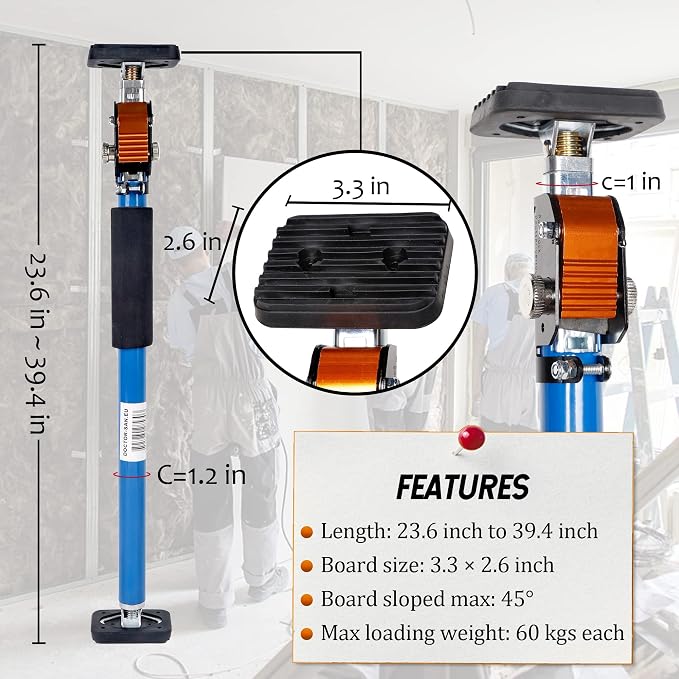 SAND MINE Third Hand Tool, Adjustable Support Pole, 3rd Hand Support System - Image 2