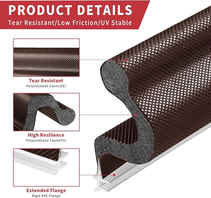 40 Feet Long Reach Weather Stripping Door Seal - Image 5