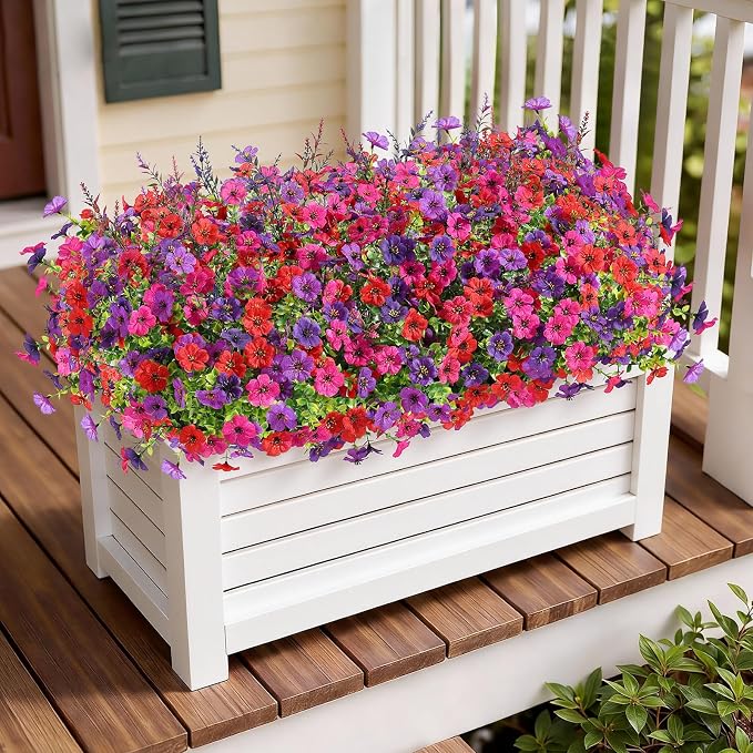 SHareconn 24 Bundles Artificial Flowers - Image 6
