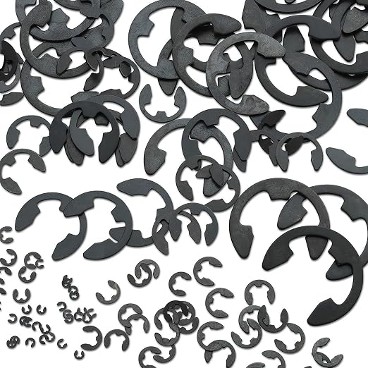 NEIKO 50455A E-Clip Assortment Set | 300 PCS, 9 SAE Sizes, Heat Treated - Image 3