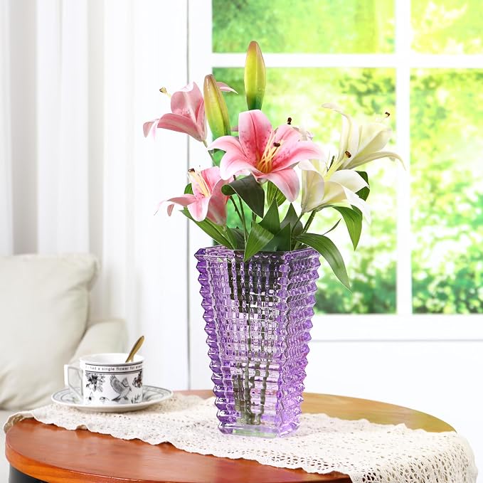 MCMCNCUIU Crystal Vase, Large Crystal Vases - Image 6