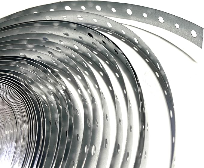 Galvanized Steel Hanger Strap, 26 Gauge 3/4" x 85 ft - Image 3