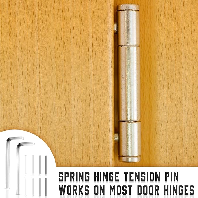 Zhehao Door Closing Hinge Pin Spring Loaded Spring Hinge Tension Replacement - Image 6