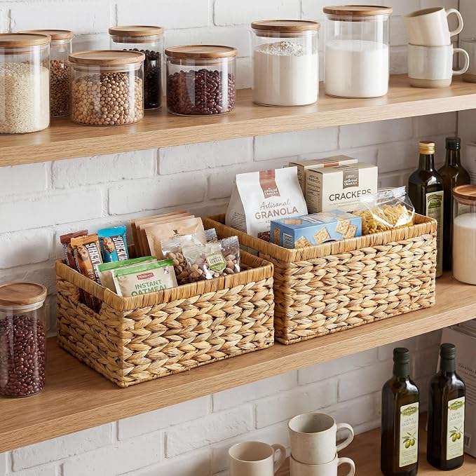 StorageWorks Wicker Storage Baskets - Image 2