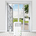 98“Sliding Door AC Vent Kit, 3-Layer Thickened Thermal Barrier by Unknown