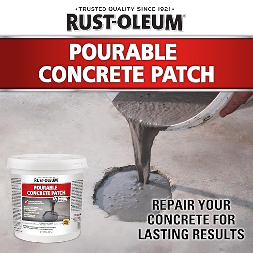Rust-Oleum 369667 Pourable Concrete Patch, 5 lb Pail - Image 2