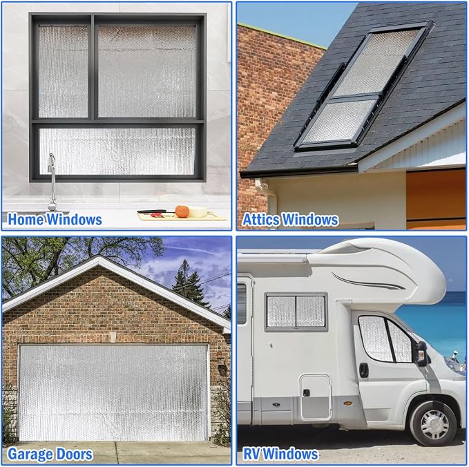 YoleShy Double Reflective Insulation 48 in X 10 FT RV Window Insulation - Image 6