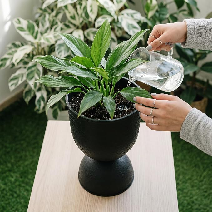 KOL Planters Flower Pots, Plastic Urn Planters - Image 7