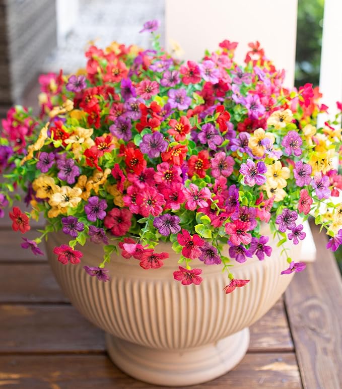Artificial Flowers for Outdoor Indoor Garden Home Decoration, Faux Flower Daisy - Image 7