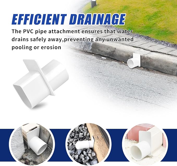Deck Drain Adapter fit for Stegmeier Channel Drain | fit 1 1/2" Schedule 40 Pipe - Image 4