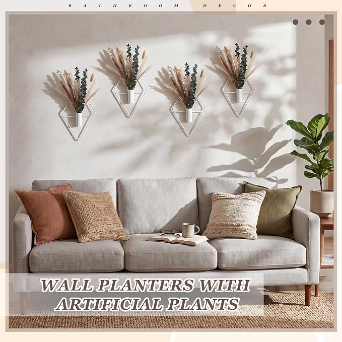 Jexine 4 Pcs Hanging Planters - Image 4