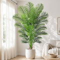 Artificial Palm Tree 7ft Tall Fake Palm Tree Indoor Decor by Keeplush