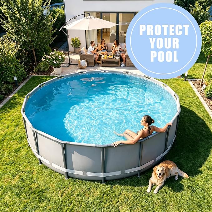 2 Pack Above Ground Pool Pipe Holder, Metal Pool Hose Support Bracket to - Image 7