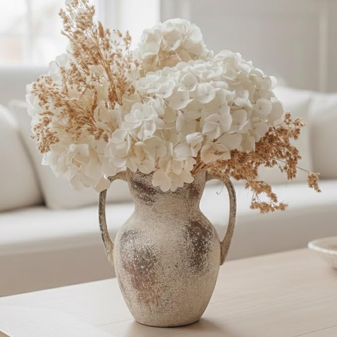 Emotionally Grounded Vase, Vaseking Large Ceramic Rustic Vase - Image 2