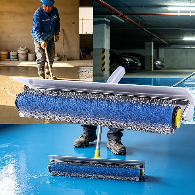 50cm Spiked Roller for Self Leveling Concrete, 19mm Stainless Steel Needle - Image 6