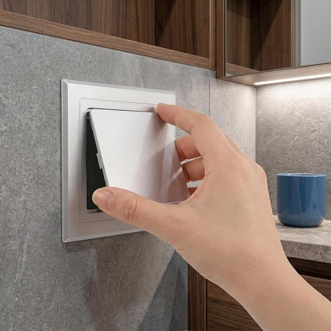 ULTECHNOVO X6 Inch Square Plumbing Access Panel Cover, Reusable Abs Pipe Cover - Image 5