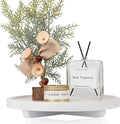 Round Decorative Tray Farmhouse Kitchen Decor Soap Dish, Lightweight, Easy Clean by zoocatia