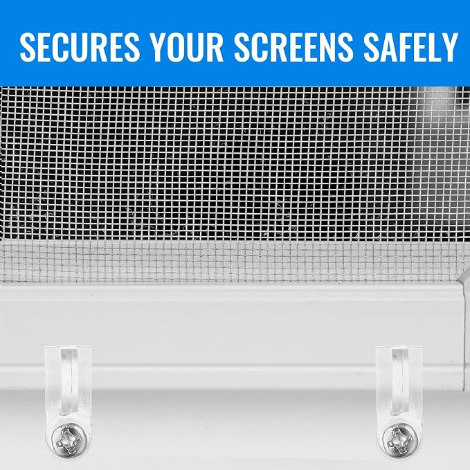 Blulu 24 Pack 3/8 in Nylon Window Screen Clip - Image 5