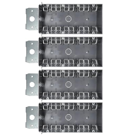 4-Gang Adjustable Electrical Box by AirmontProducts