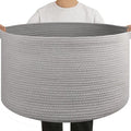 OIAHOMY 90L Extra Large Blanket Basket by MasterofSpaceOptimization