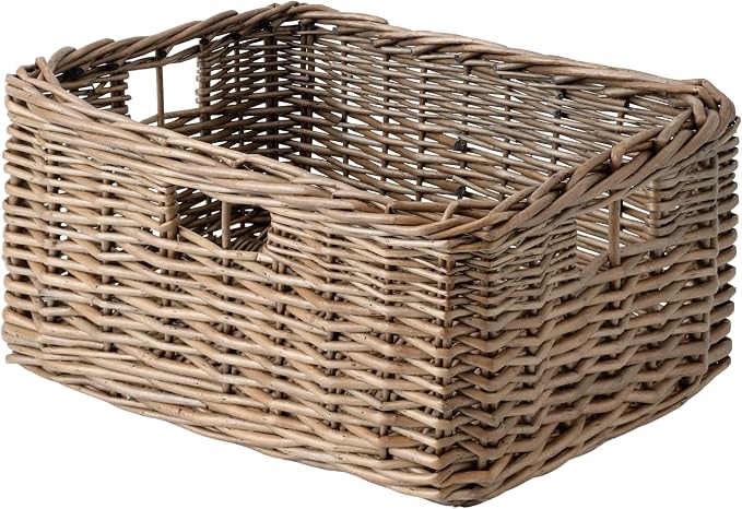 StorageWorks Pantry Baskets, Willow Storage Baskets by StorageWorks