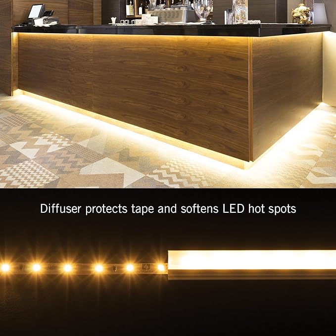 Armacost Lighting LED Tape Light Mounting Channel, Surface Mount - Image 3