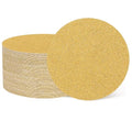 HARFINGTON 50 Pcs 3 Inch Sanding Discs 60 Grit Yellow Aluminum Oxide | Hook and by HARFINGTON