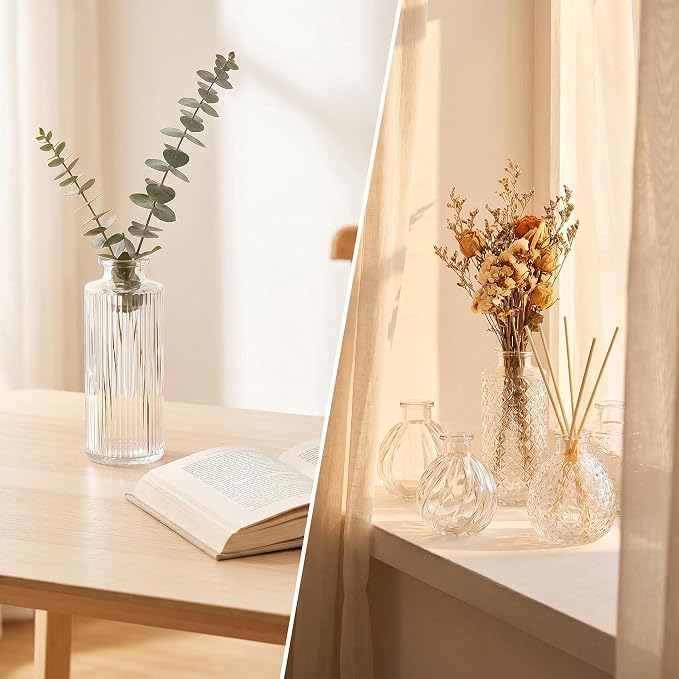 Mini Bud Vases As Wedding Centerpieces - Image 6