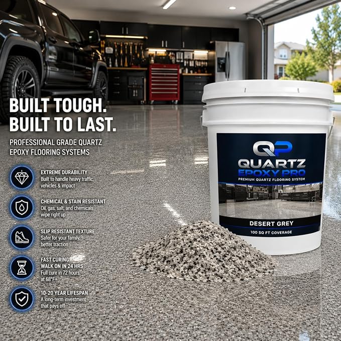 Premium Epoxy Quartz Sand Floor Coating - Image 4